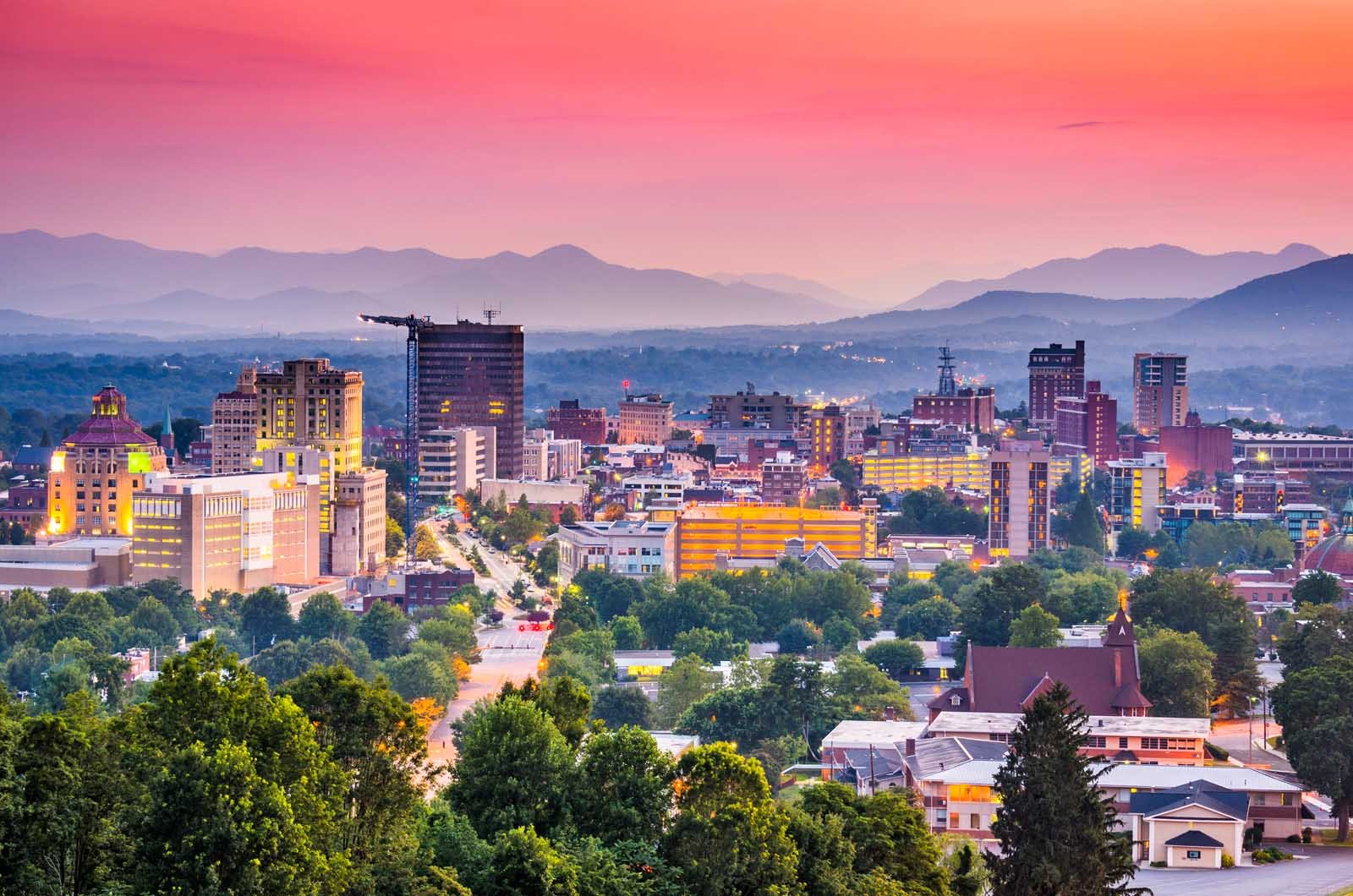 Winter Vacation Destinations in the US Asheville North Carolina