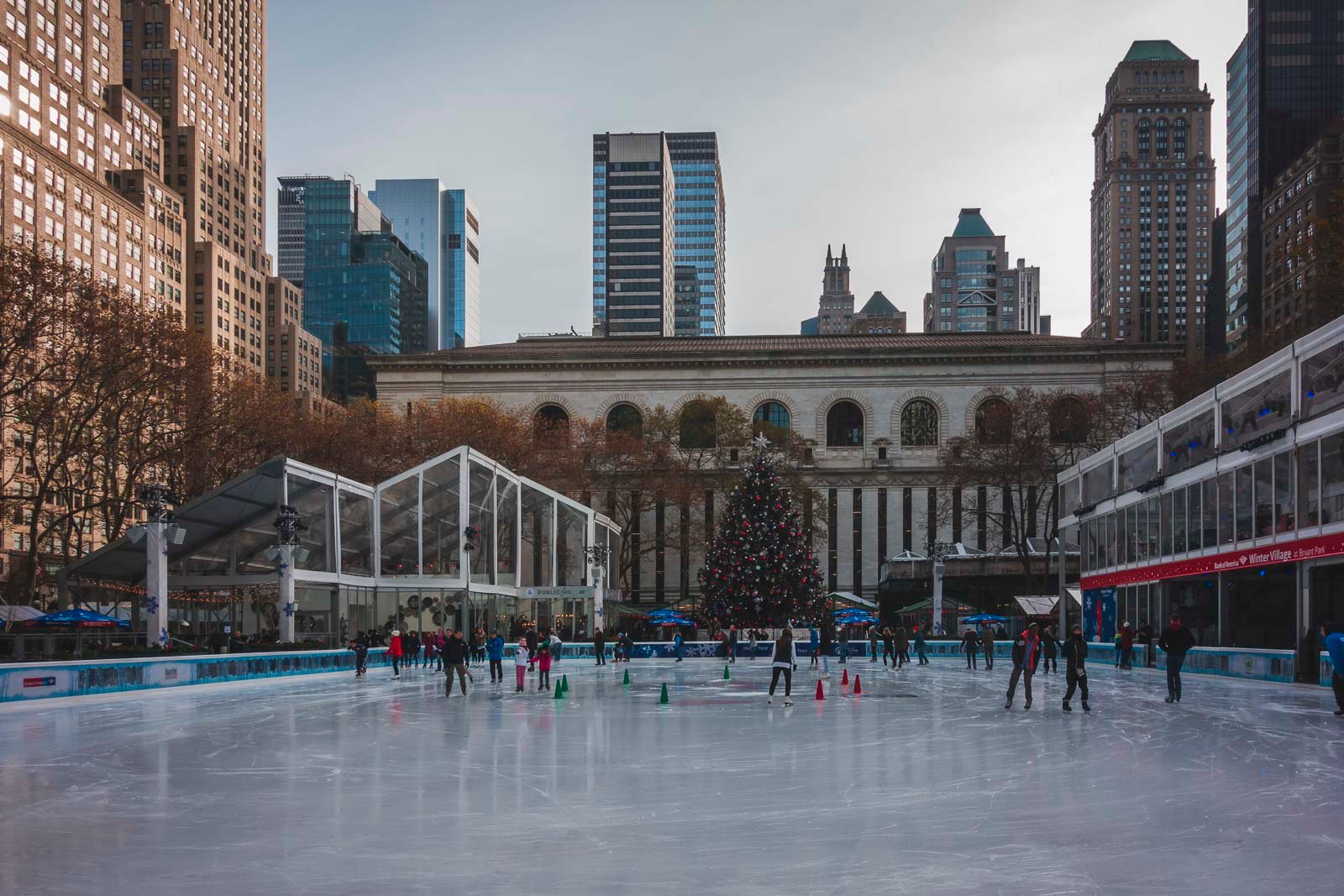 Top Winter US Destinations Bryant Park New York