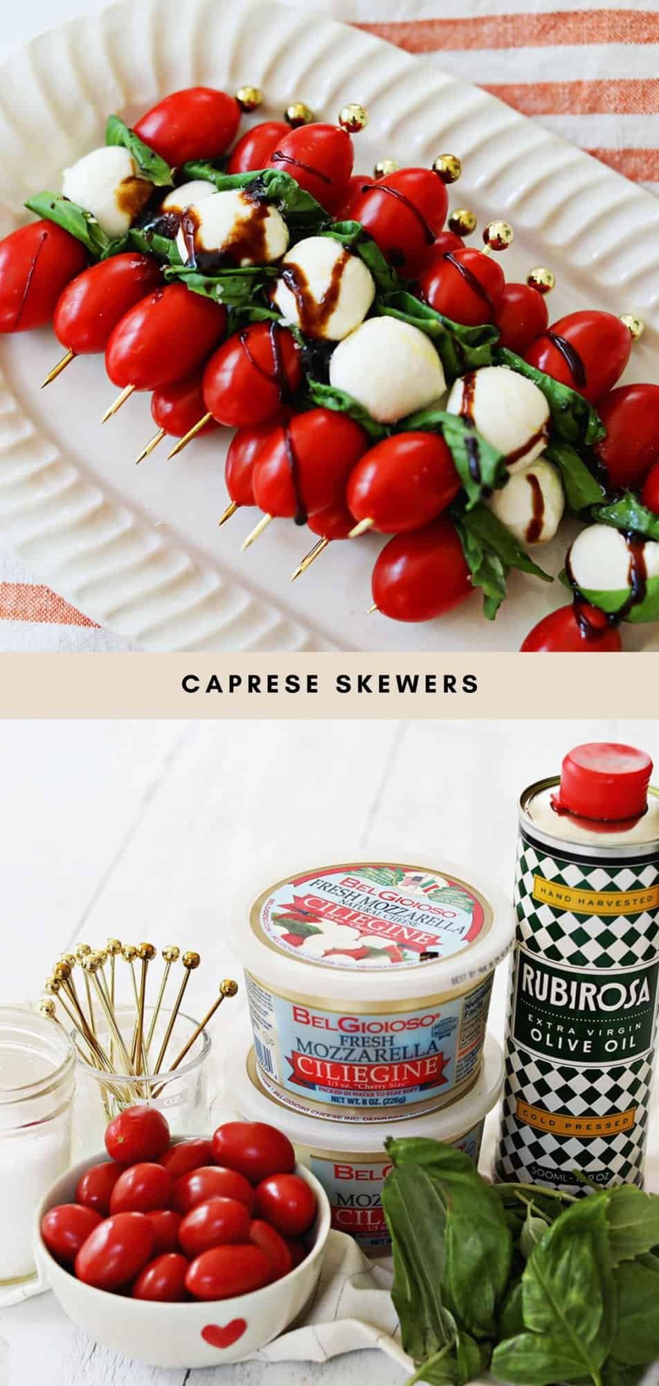 Caprese Skewers A Beautiful Mess