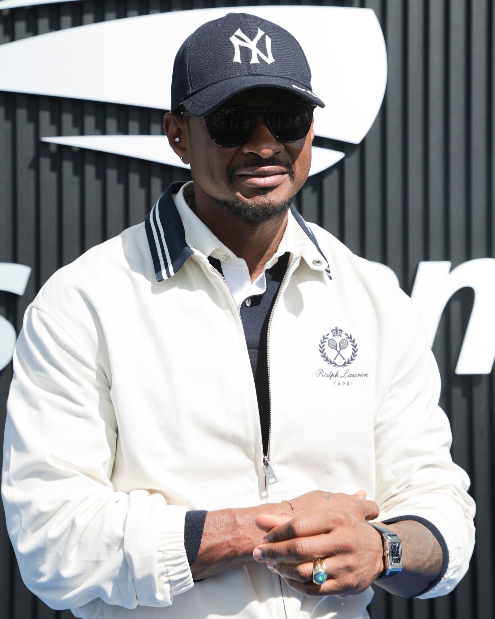 Usher attends the men's final on day fourteen of the 2024 US Open Tennis Championships