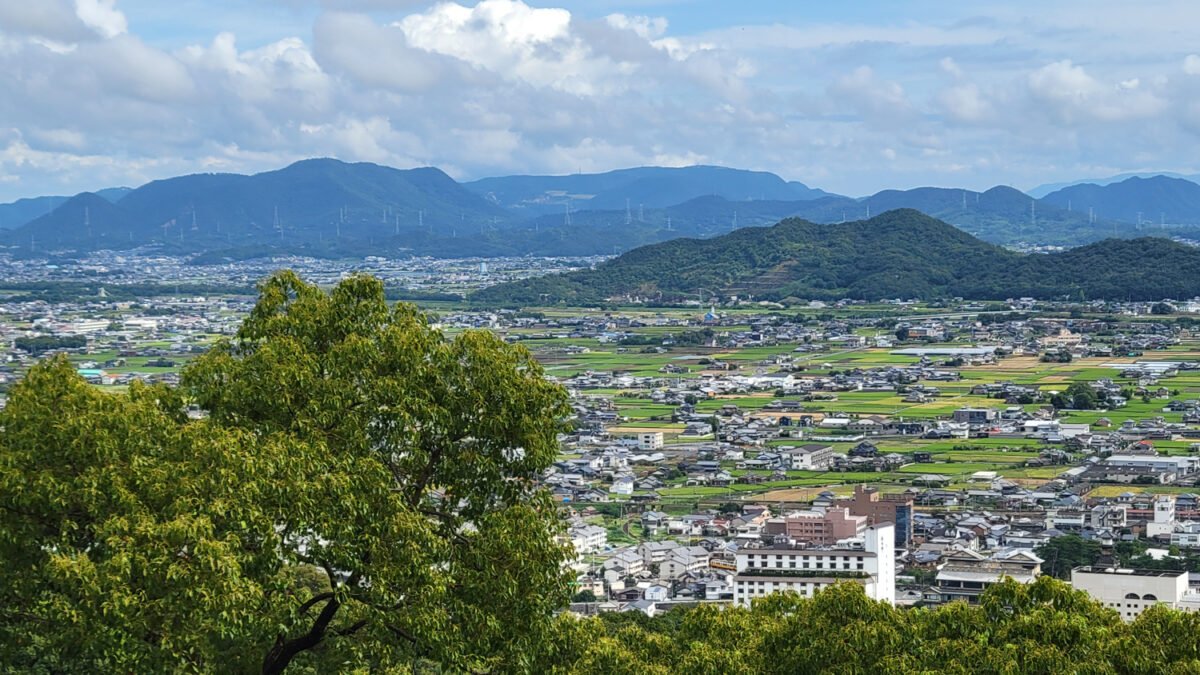 Kotohira Shrine view